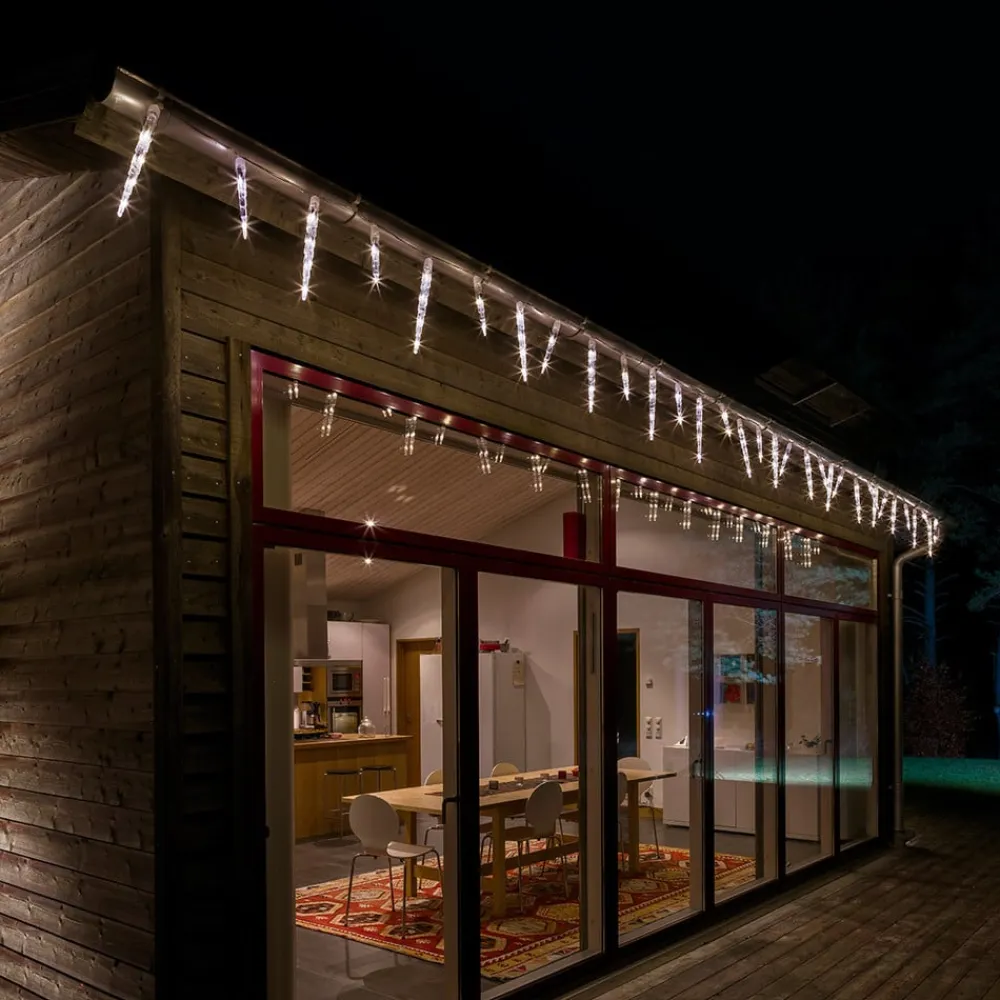 Istapper lyskæde, LED, 96 lyskilder^Konstsmide Christmas Discount