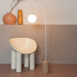 IT´S ABOUT ROMI IT'S ABOUT ROMI Bueformet lampe Tivoli, hvid, højde 163 cm