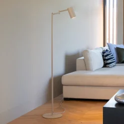 IT'S ABOUT ROMI Gulvlampe Bilbao, beige, højde 154 cm^IT´S ABOUT ROMI New