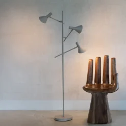 IT´S ABOUT ROMI Gulvlamper>IT'S ABOUT ROMI Gulvlampe Izmir, sandfarvet, 3 lyskilder