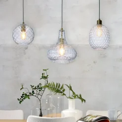 IT´S ABOUT ROMI IT'S ABOUT ROMI hængelampe Venedig, klar, dråbe, glas