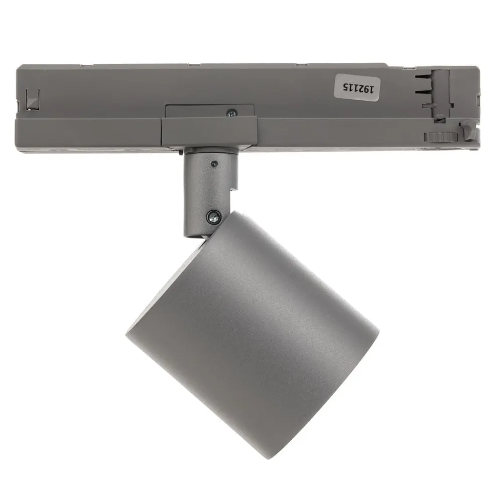 Ivela Skinnesystem>LED-skinnespot Perfetto Puro, 3-faset sølv 930