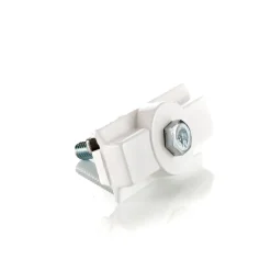 Ivela Skinnesystem>LKM adapter mekanisk, hvid, metal