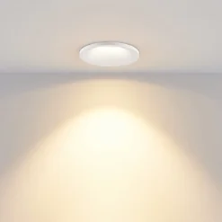 Molto Luce Ivy Round LED-indbygningsspot 7W 3.000K 40° hvid