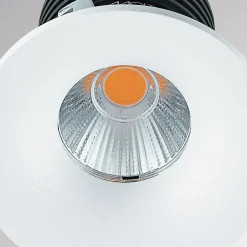 Molto Luce Ivy Round LED-indbygningsspot 7W 3.000K 40° hvid