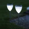 STAR TRADING Solcellelamper>JANNIK dekorativ LED-solcellelampe, sæt m. 2 stk.