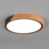 Reality Leuchten Jano LED-loftlampe, Ø 31,5 cm, 3.000 K, sort