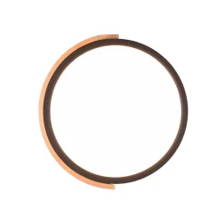 Reality Leuchten Jano LED-loftlampe, Ø 31,5 cm, 3.000 K, sort