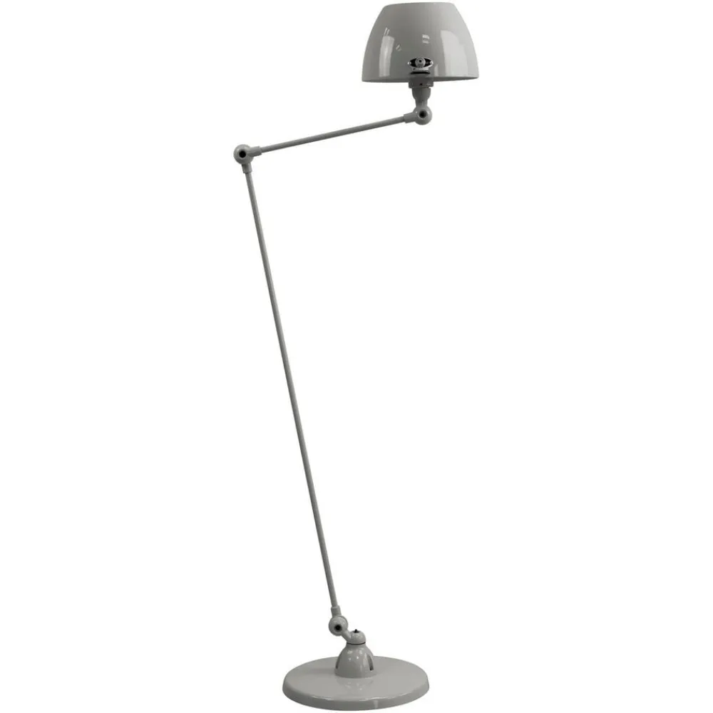 Jieldé Gulvlamper|Gulvlamper>Aicler AIC833 gulvlampe 80+30 cm, grå