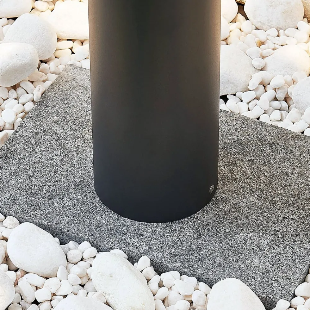 Lindby Jordis LED-gadelampe i mørkegrå