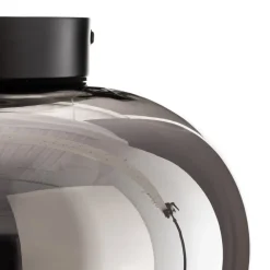 Lucide Judi loftslampe af glas, Ø 30,5 cm