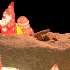 Konstsmide Christmas Julemand LED-dekorationsfigur rød IP44 højde 36 cm