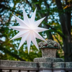 STERNTALER Jumbo stjerne, udendørs, 11 takker, Ø 100 cm hvid