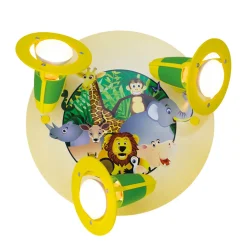 Børn Elobra Jungle rondel loftslampe