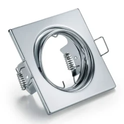 Trio Lighting Jura downlight, drejelig, krom