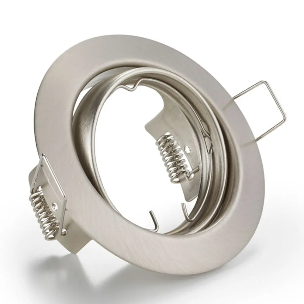 Jura indbygningslampe, rund, mat nikkel^Trio Lighting Clearance