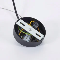 Jusra pendellampe i sort metal, 1 lyskilde.^Lindby Discount