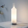 JUST LIGHT. bordlampe Bottle, opal hvid, glas, E14^JUST LIGHT. GmbH Online