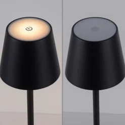 JUST LIGHT. GmbH JUST LIGHT. Euria LED-gulvlampe, sort, jern, IP54