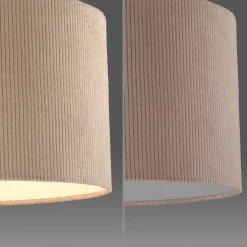 JUST LIGHT. GmbH JUST LIGHT. Green Duro loftlampe, tekstil, beige