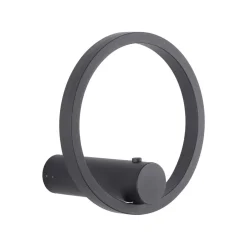 JUST LIGHT. GmbH JUST LIGHT. LED-batteridrevet væglampe Archie, sort, 3.000 K