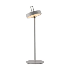 JUST LIGHT. GmbH JUST LIGHT. LED-bordlampe Amag grå-beige jern IP44
