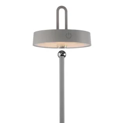 JUST LIGHT. GmbH JUST LIGHT. LED-bordlampe Amag grå-beige jern IP44