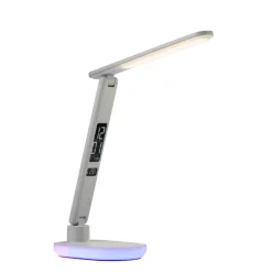 JUST LIGHT. GmbH JUST LIGHT. LED-bordlampe Tina, ABS, CCT, RGB, hvid