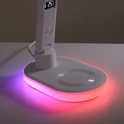 JUST LIGHT. GmbH JUST LIGHT. LED-bordlampe Tina, ABS, CCT, RGB, hvid