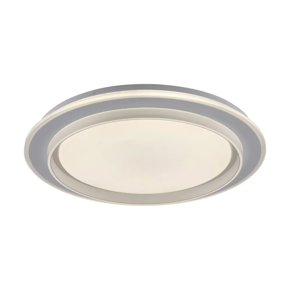 JUST LIGHT. GmbH Arbejdsrum/Kontor|Loftlamper>JUST LIGHT. LED-loftslampe Lago Ø 49,3 cm CCT fjernbetjening