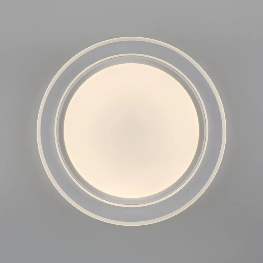 JUST LIGHT. GmbH Arbejdsrum/Kontor|Loftlamper>JUST LIGHT. LED-loftslampe Lago Ø 49,3 cm CCT fjernbetjening