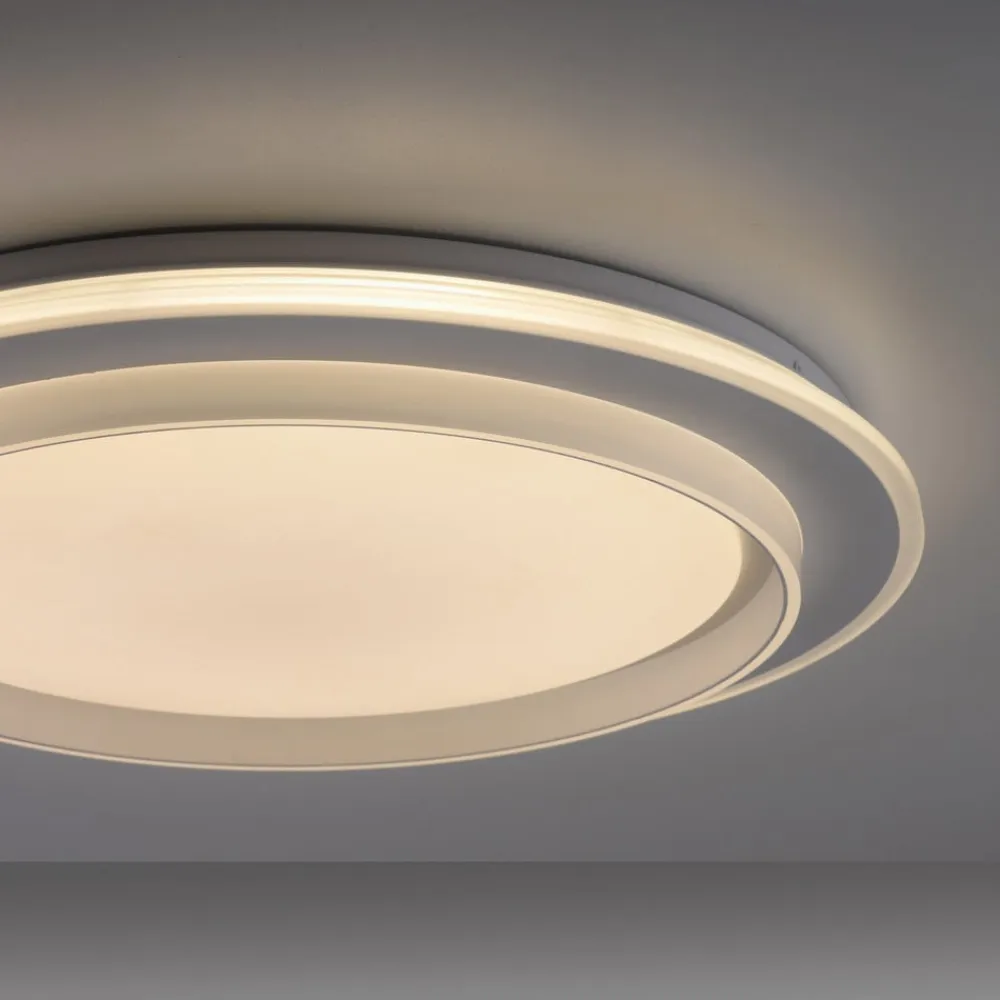 JUST LIGHT. GmbH Arbejdsrum/Kontor|Loftlamper>JUST LIGHT. LED-loftslampe Lago Ø 49,3 cm CCT fjernbetjening