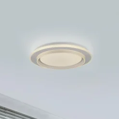 JUST LIGHT. LED-loftslampe Lago Ø 40 cm hvid fjernbetjening^JUST LIGHT. GmbH Clearance