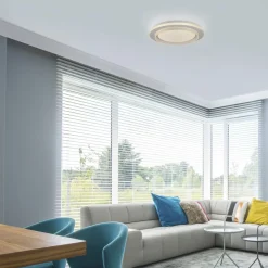 JUST LIGHT. LED-loftslampe Lago Ø 40 cm hvid fjernbetjening^JUST LIGHT. GmbH Clearance