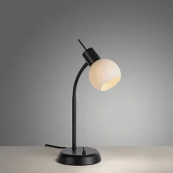 JUST LIGHT. Loki bordlampe, sort, jern, glas^JUST LIGHT. GmbH Outlet