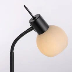 JUST LIGHT. Loki bordlampe, sort, jern, glas^JUST LIGHT. GmbH Outlet