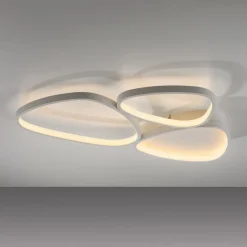 JUST LIGHT. GmbH JUST LIGHT. Pebbles loftlampe, hvid, dæmpbar