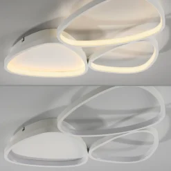 JUST LIGHT. GmbH JUST LIGHT. Pebbles loftlampe, hvid, dæmpbar