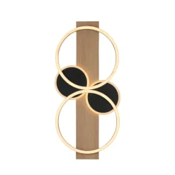 JUST LYS. Trooper loftlampe, jern, træ^JUST LIGHT. GmbH New