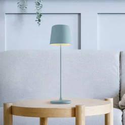 Kaami LED-bordlampe, dæmpbar, lyseblå^Brilliant Clearance