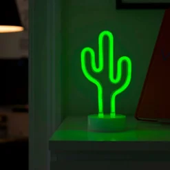 Konstsmide Season Kaktus LED-dekorationslampe, batteridrevet