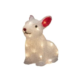 Kanin LED-lysfigur, batteridrevet^Konstsmide Season