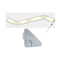 Kappe til Delta-Profil Your LED, sæt m 2^Paulmann Clearance