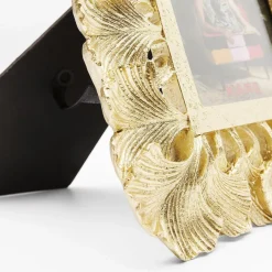 KARE billedramme Ginkgo, 10 x 15 cm, polyresin, guldfarvet