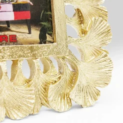 KARE billedramme Ginkgo, 10 x 15 cm, polyresin, guldfarvet