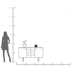 dekorationsæske Chameleon, højde 20 cm, mørkegrøn, guld^KARE Sale