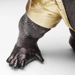 dekorativ figur Monkey Beach, højde 20 cm, sort polyresin^KARE Online