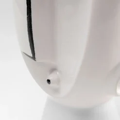 KARE Face Pot-vase, højde 30 cm, glaseret stentøj, bemalet