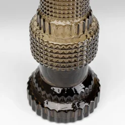 KARE Lysestage Marvelous Duo, højde 49 cm, glas lilla/grå