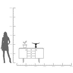 KARE Møbel Og Interiør>pyntegenstand Athlet Black Lille, sort, bredde 43 cm